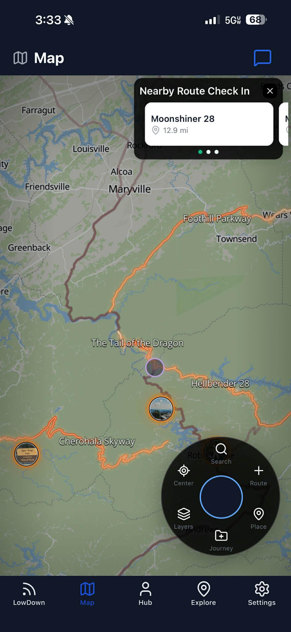 Roads2Ride map preview